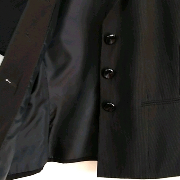 Le Suit Separates Black Pant Suit 6P 8P - Picture 9 of 16